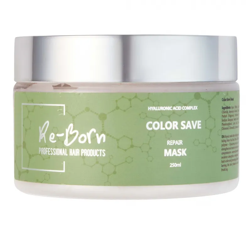 Fri frakt Re-Born Hairsolution Color Save Mask (250 ml)