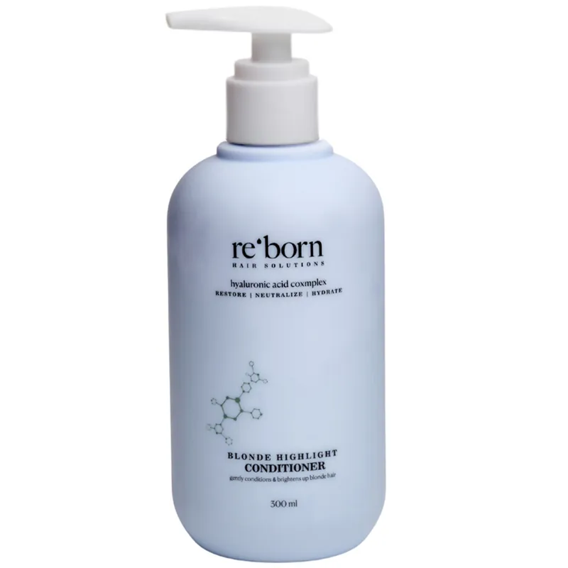 Re-born Hairsolution Blonde Highlight Conditioner (300 ml) Rabatt