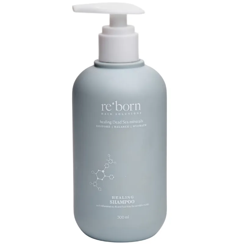 Billigare Re-born Hairsolution Healing/Black Mud Shampoo (300 ml)