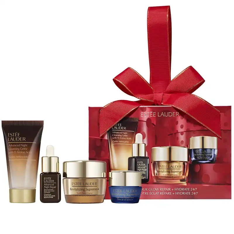 Estée Lauder Unwrap Your Glow Repair + Hydrate 24 7 Starter Set (15 + 7 + 30 + 7 ml) Outlet