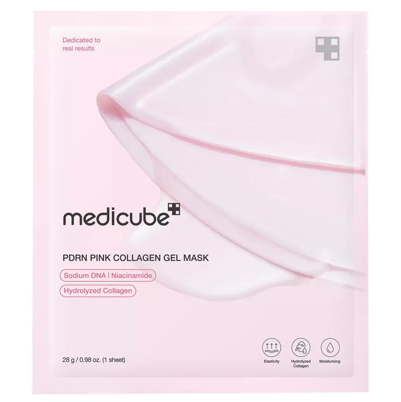 Premium medicube PDRN Pink Collagen Gel Mask (4 x 28 g)