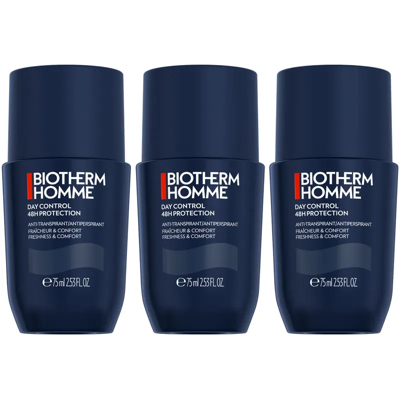 Biotherm Homme Day Control Roll-on Trio Snabb leverans