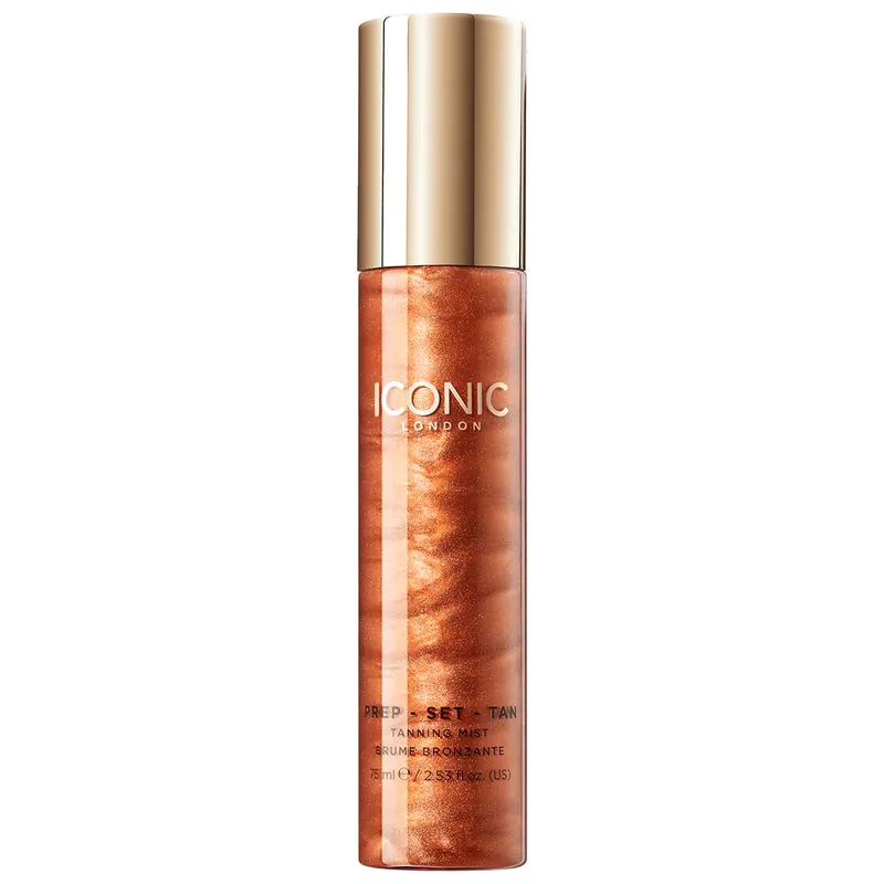 Rabatter ICONIC LONDON Prep-Set-Tan Tanning Mist Glow (75 ml)