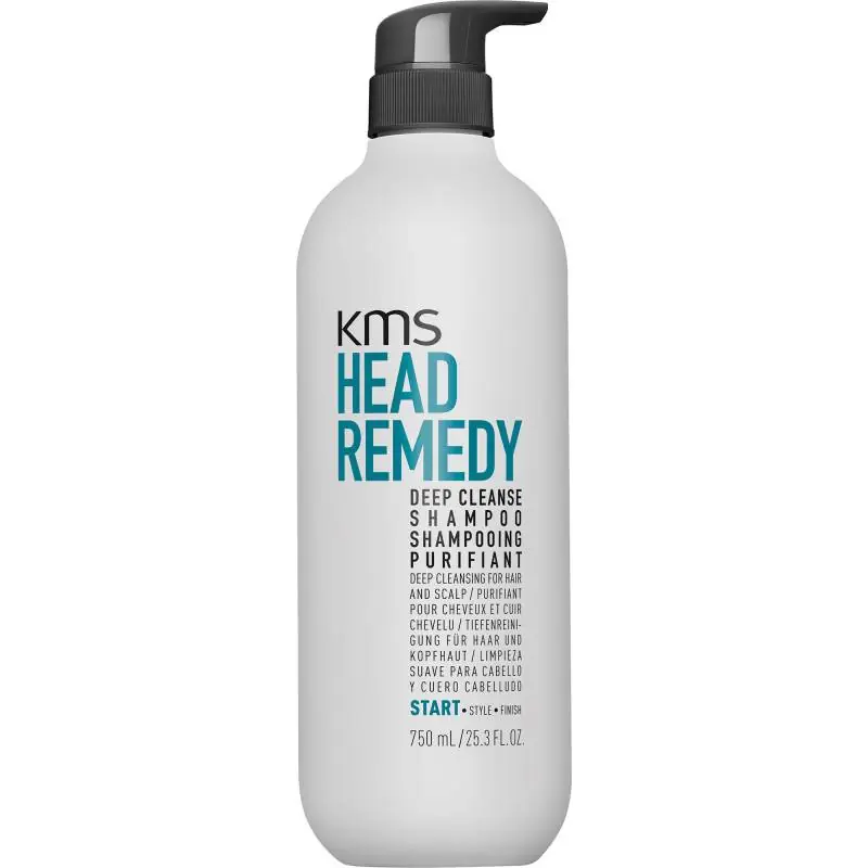 Fynd KMS Head Remedy Deep Cleanse Shampoo 750ml - Schampo