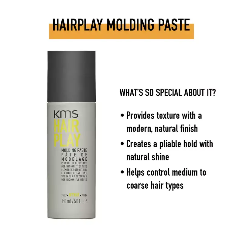 Endast denna vecka KMS HairPlay Molding Paste 150ml