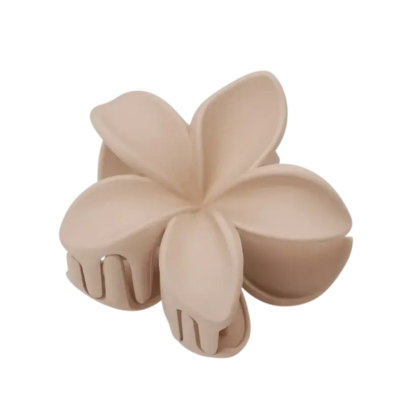 Extra rabatt Hairclip Flower Beige