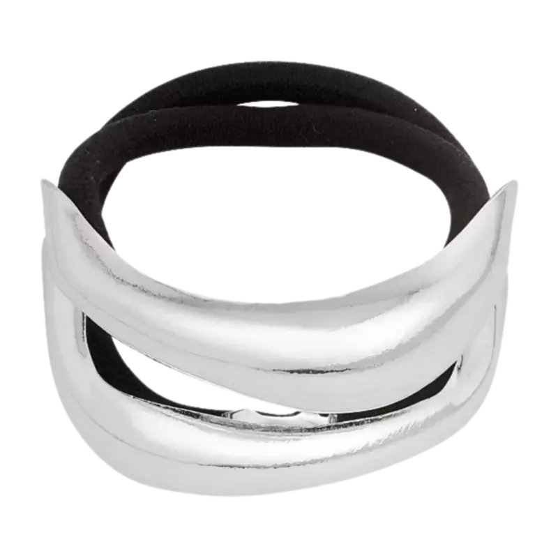 Hair Elastic Milou Silver Snabb leverans