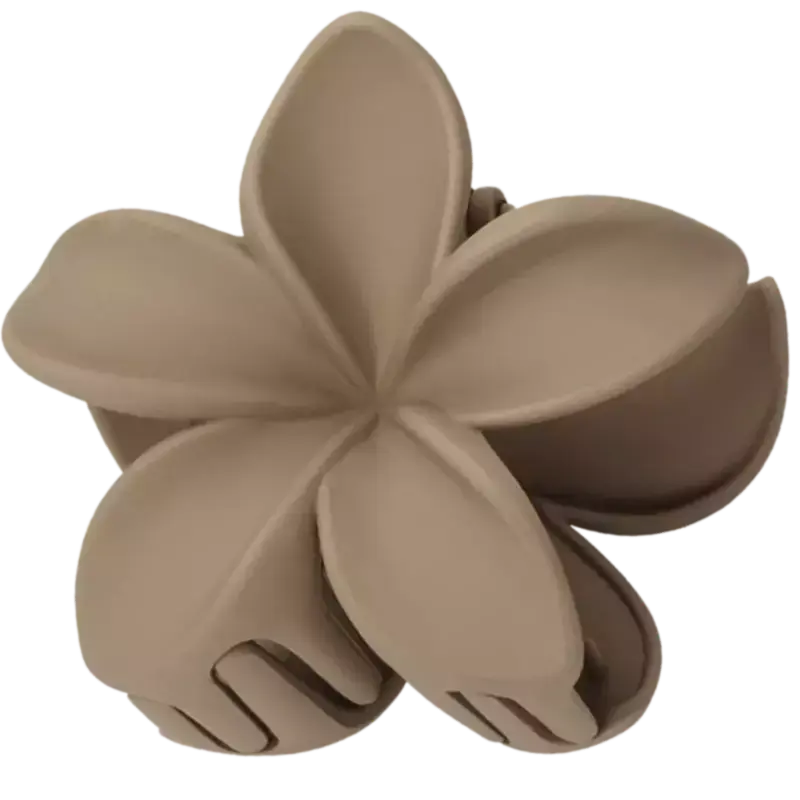 Hairclip Flower Camel Begränsad tid